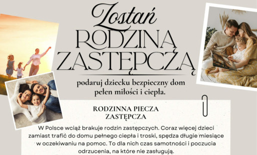 Zdjęcie do PCPR Włocławek poszukuje rodzin zastępczych! &nbsp;