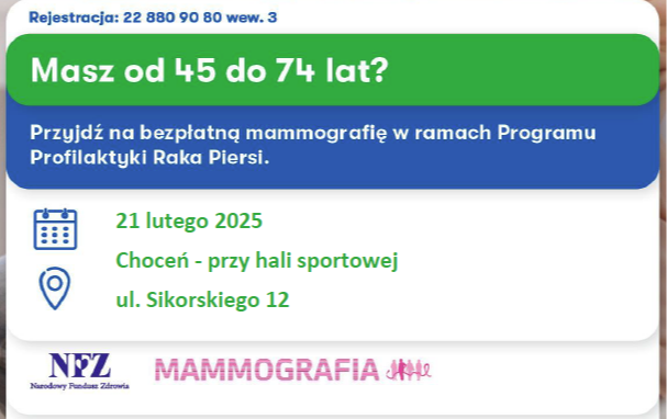 Zdjęcie do Mammografia