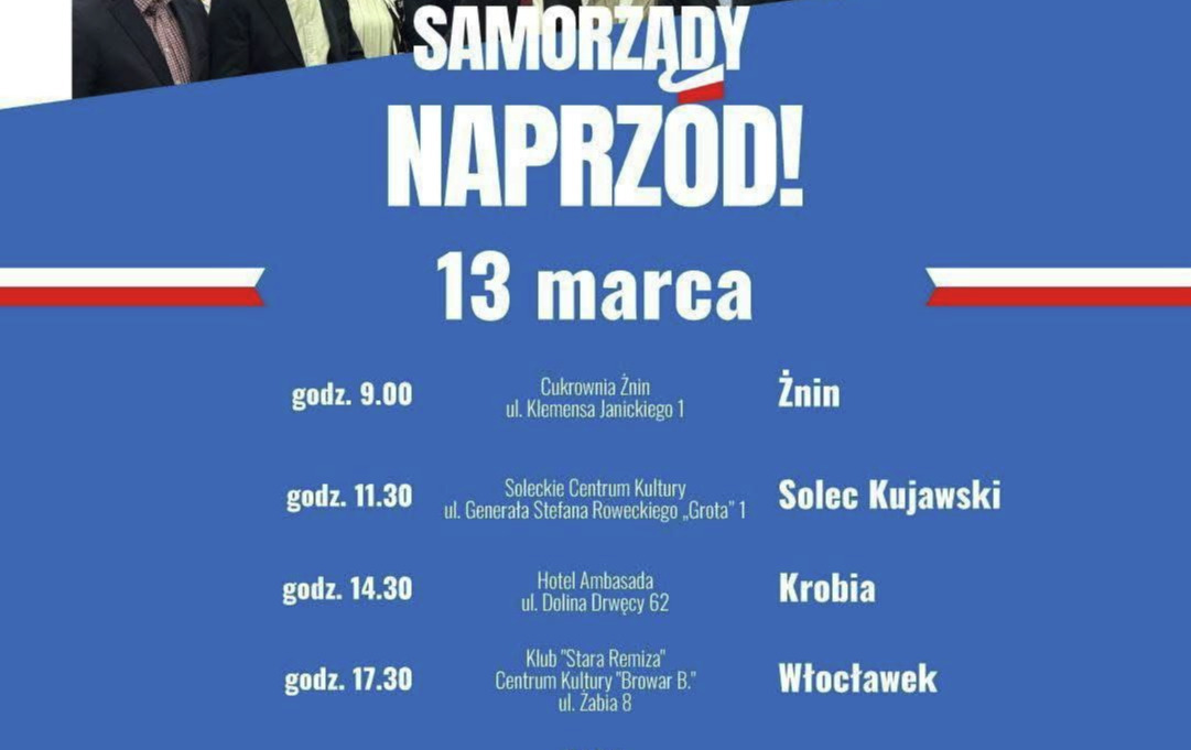 Zdjęcie do Samorządy naprz&oacute;d