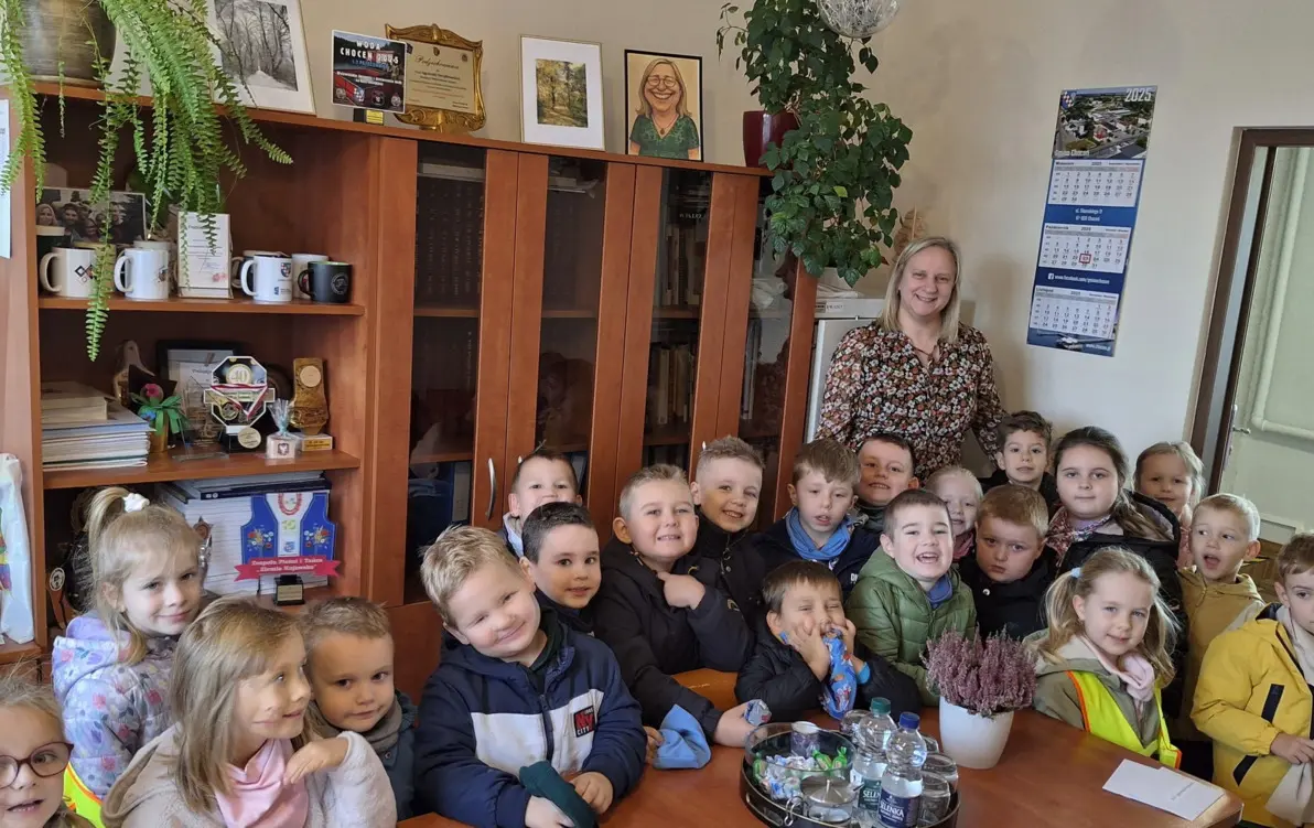 Zdjęcie do Dziękujemy za wizytę dzieciom z Przedszkola Niepublicznego w Choceniu&nbsp;