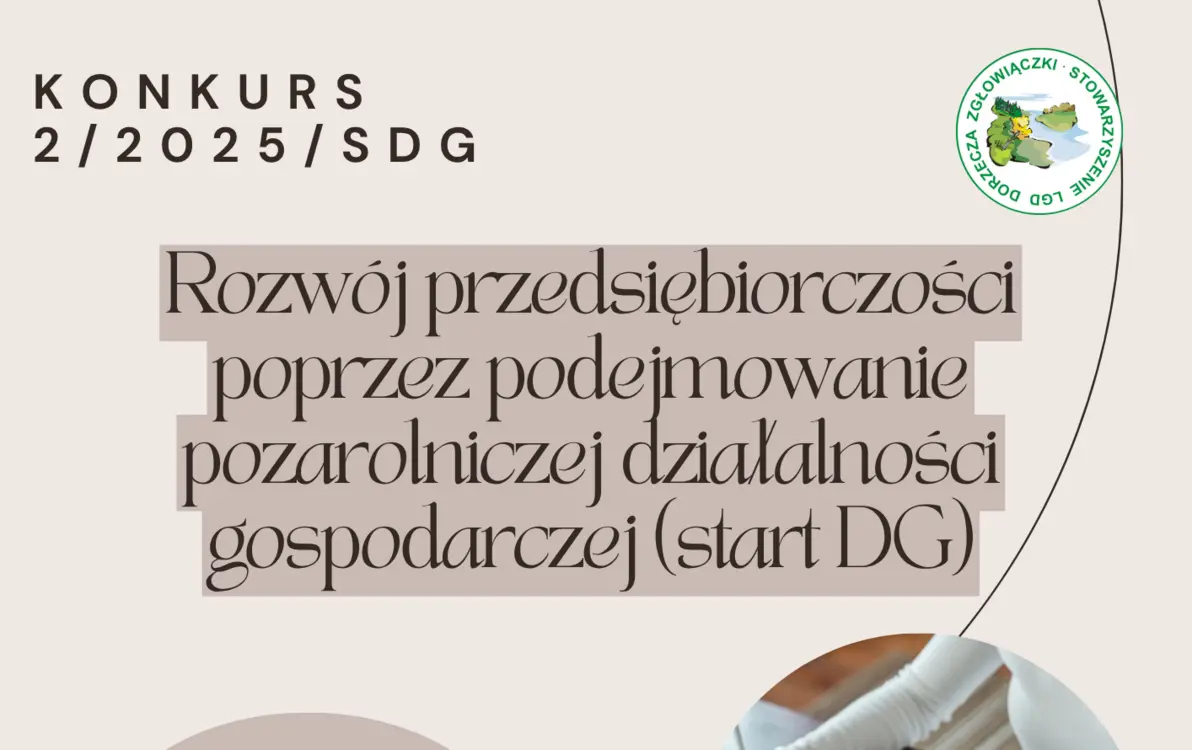 Zdjęcie do  Rozw&oacute;j przedsiębiorczości poprzez podejmowanie pozarolniczej działalności gospodarczej (Start DG) 
