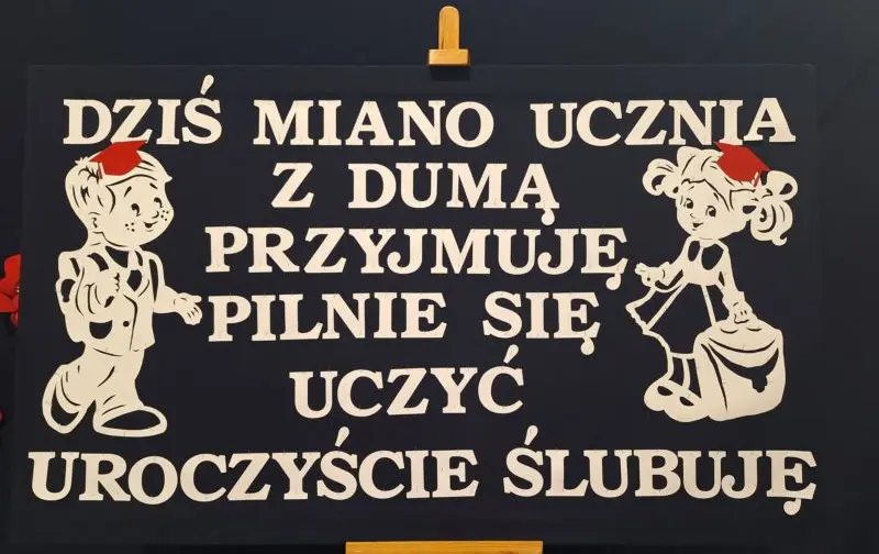 Zdjęcie do Ślubowanie klas pierwszych w Szkole Podstawowej w Choceniu