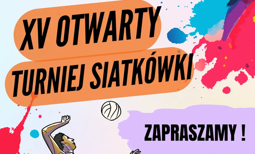 Zdjęcie do W niedzielę, 26 kwietnia, w hali sportowej w Choceniu odbędzie się XV Otwarty Turniej Siatk&oacute;wki o puchar Kierownika GOSiR.