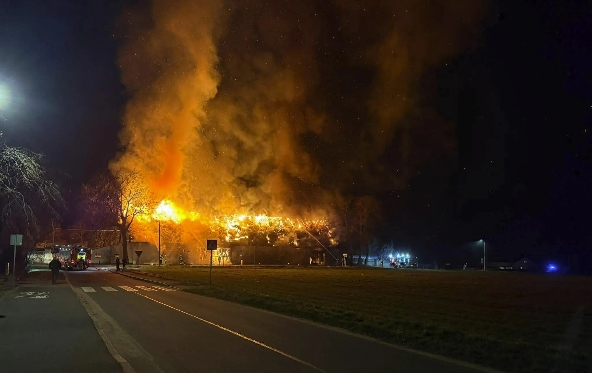 Zdjęcie do Wielki pożar w Jarantowicach&nbsp;