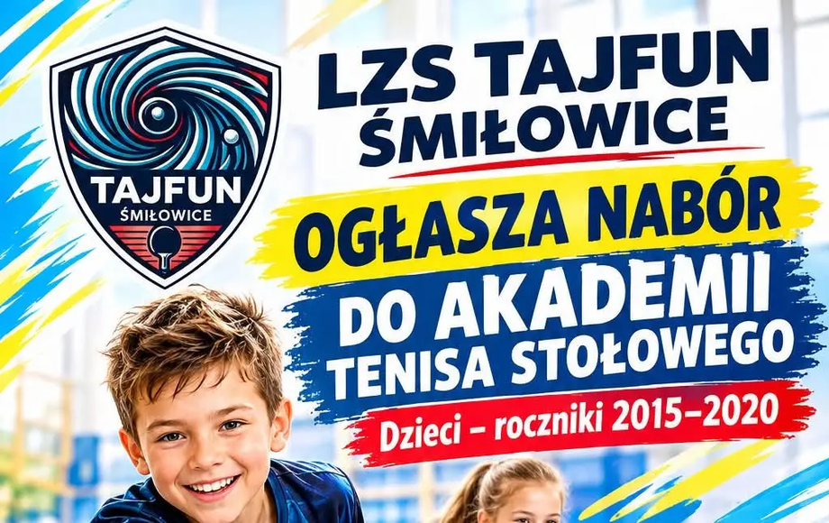 Nabór do akademii tenisa stołowego